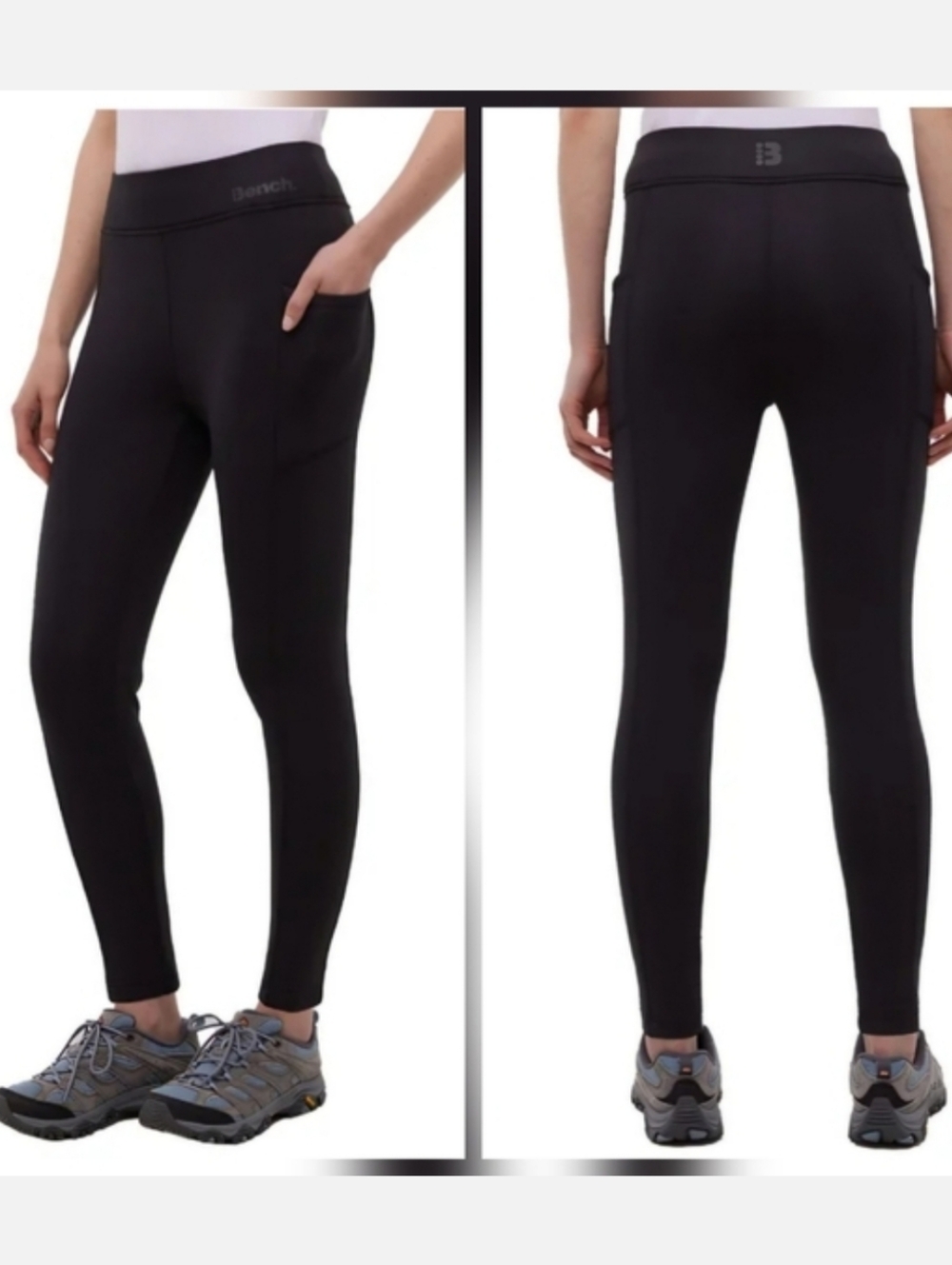 Bench Black High-Rise Pocket Performance Leggings